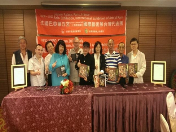 台灣藝術家蔡雪貞赴米蘭世博會參展 爭取最高榮譽