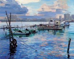 O012 蔡雪貞---作品10 油畫